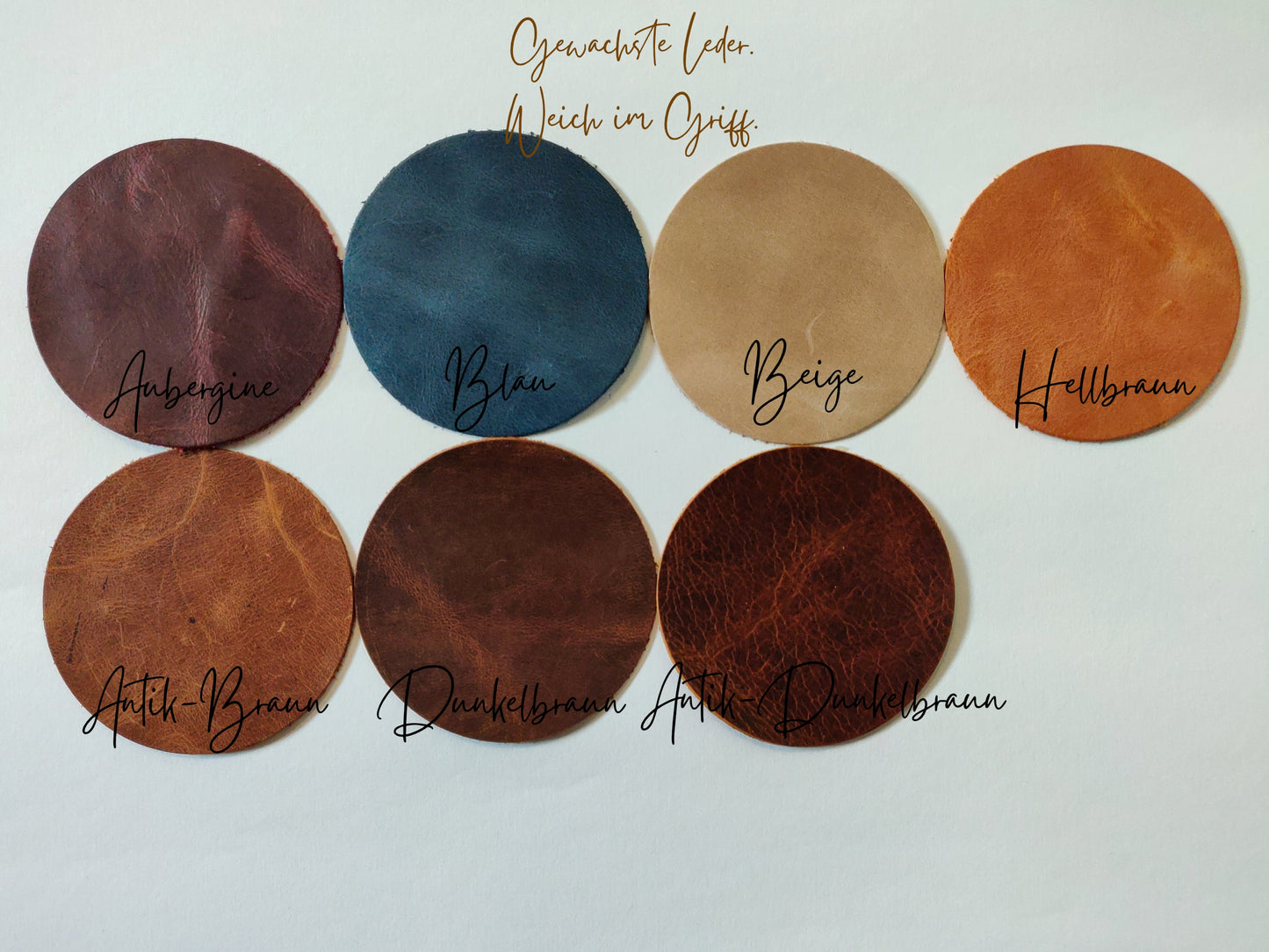 Minimalistisk damplånbok "Luna Soft" med bältesögla