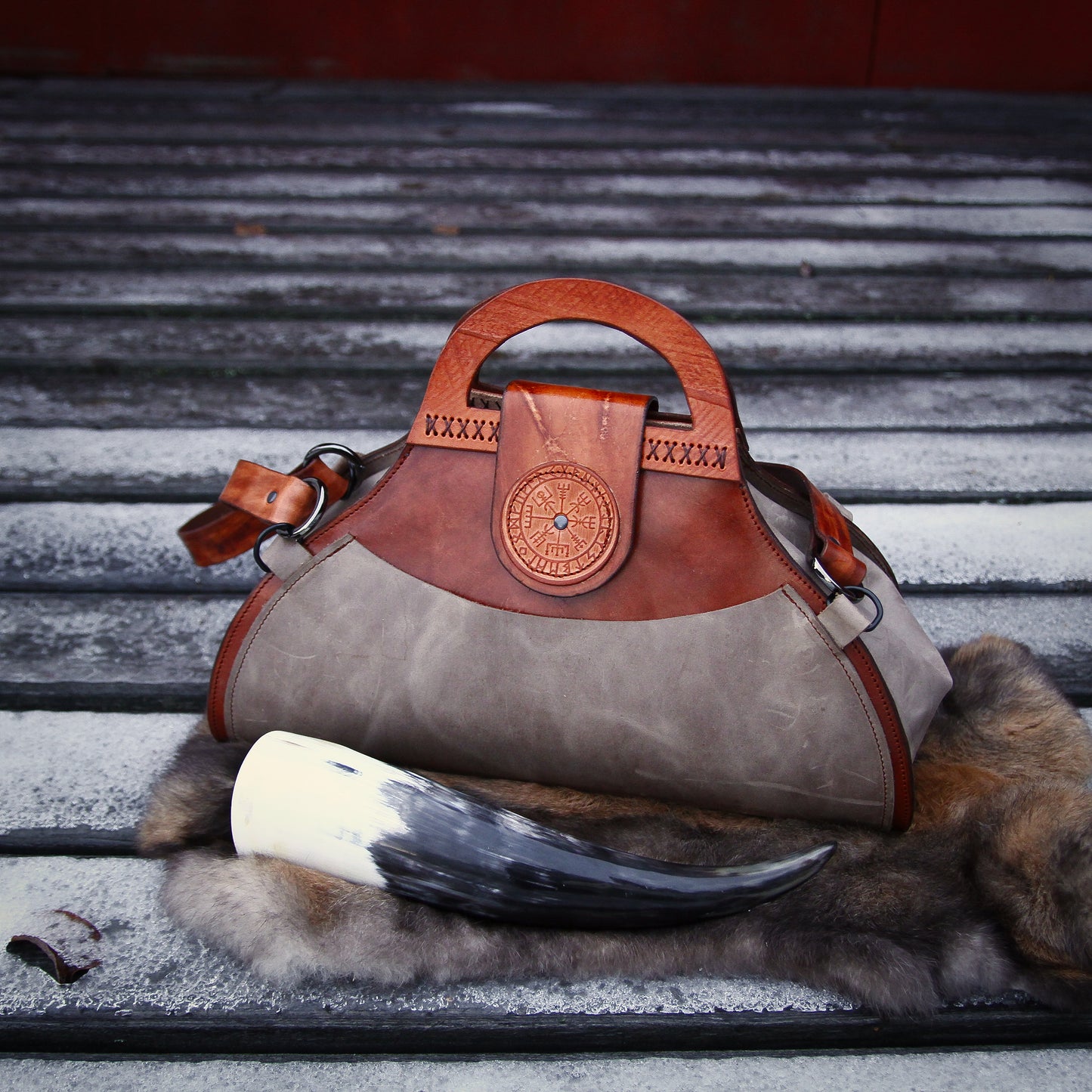Handtasche „Freya“ – einzigartig & individuell gefertigt