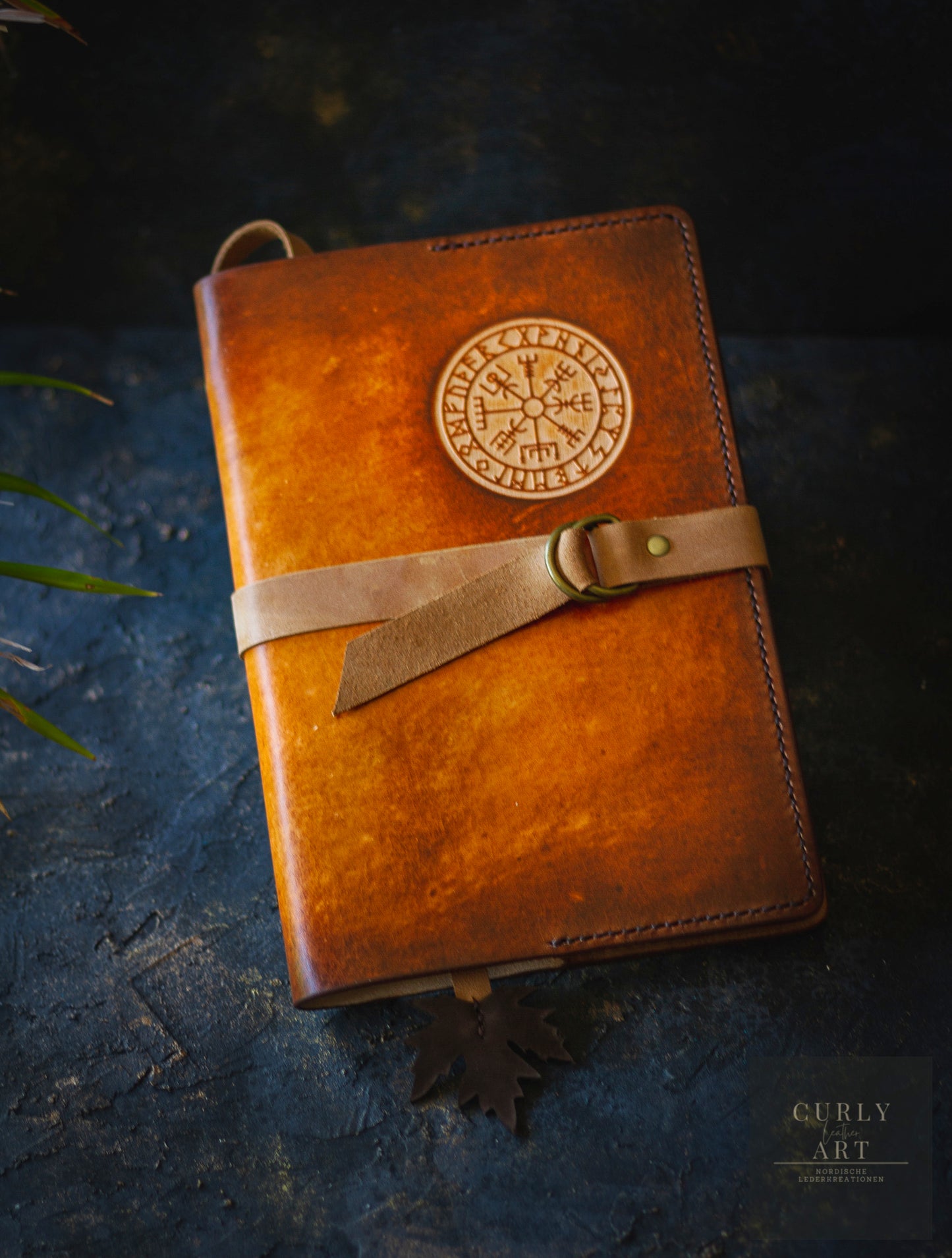 Notebook leather A5/personalized notebook/notebook to design yourself,tree of life,design notebook/grimoire,bullet journal