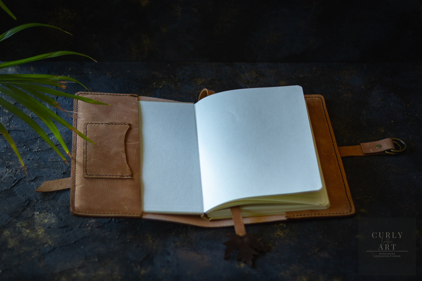 Notebook leather A5/personalized notebook/notebook to design yourself,tree of life,design notebook/grimoire,bullet journal