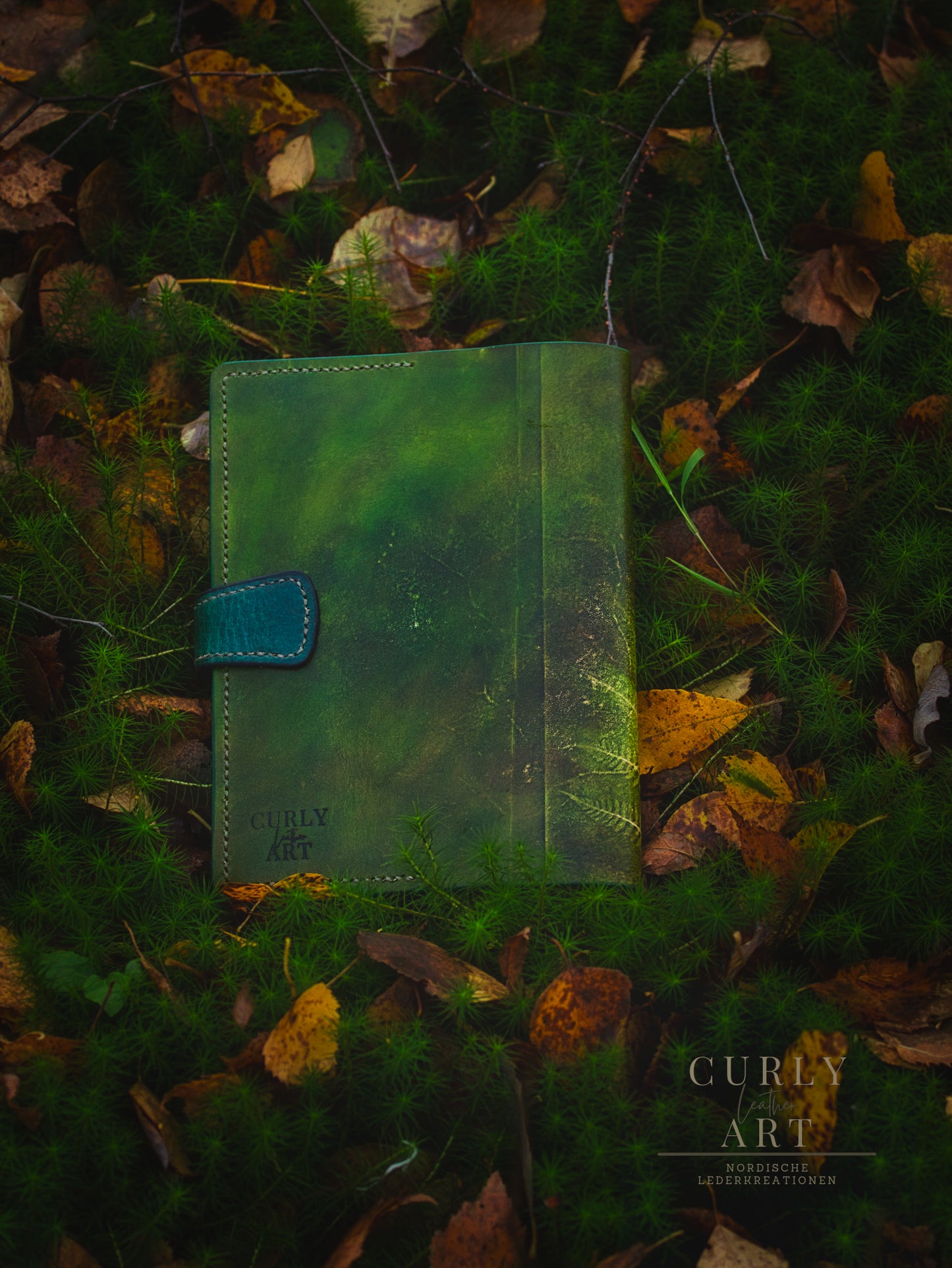 Höstligt anteckningsbokomslag • Fern Notebook • Dagbok