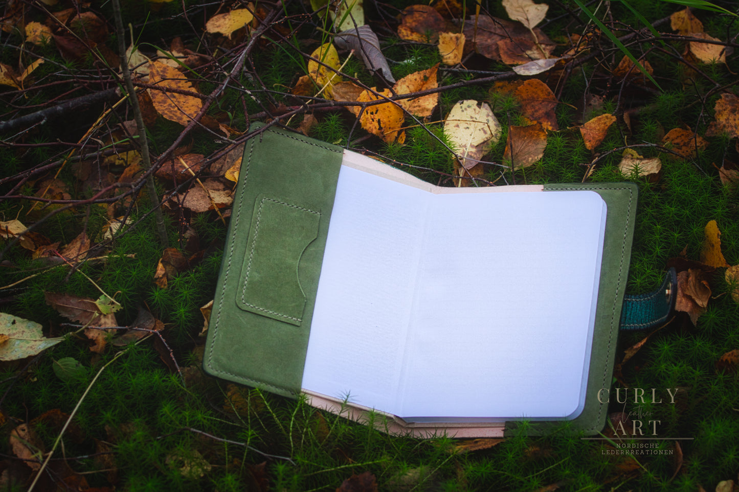 Höstligt anteckningsbokomslag • Fern Notebook • Dagbok
