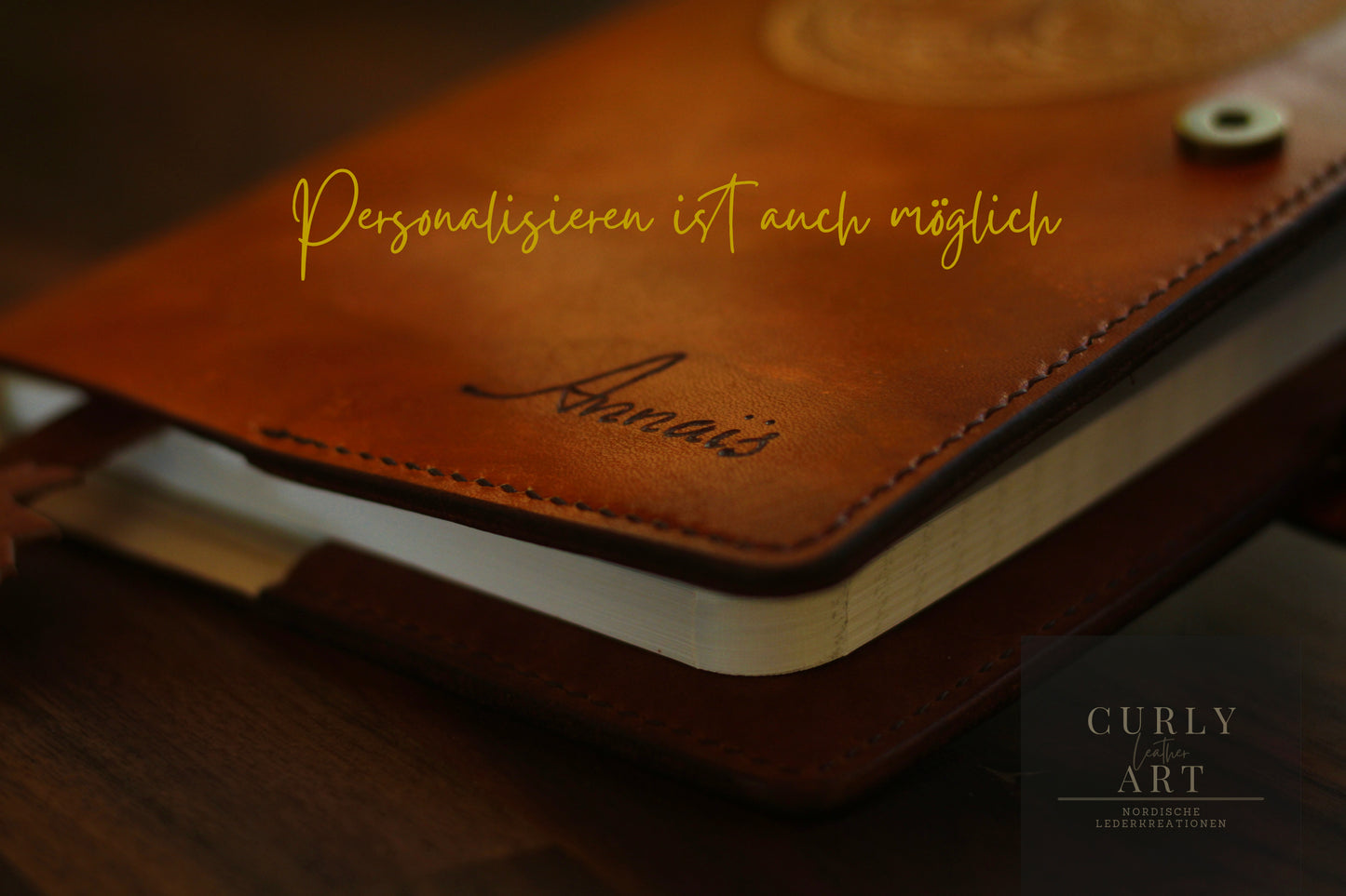 Notebook leather A5/personalized notebook/notebook to design yourself,tree of life,design notebook/grimoire,bullet journal