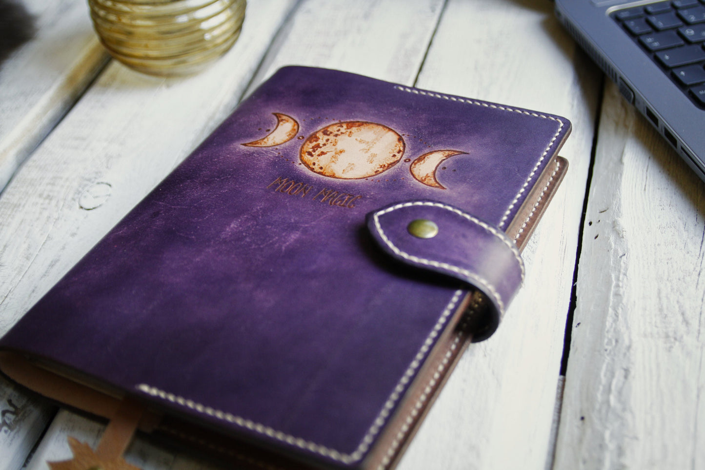 Leder Notizbuch, Notizbuch Hülle A5