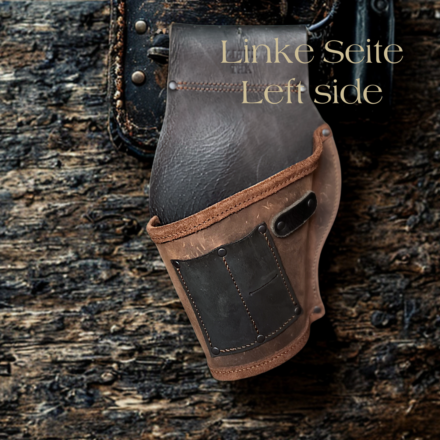 Akkuschrauber Modul - Akkuschrauberhalter Leder – Werkzeuggürtel