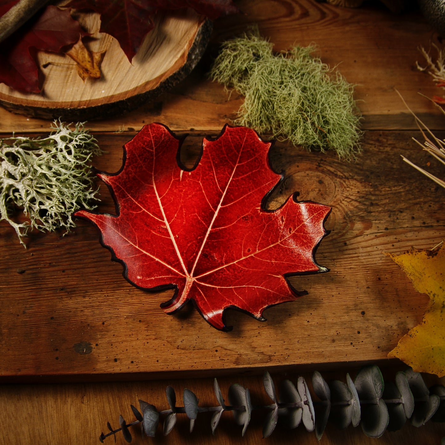 Höstljusstake / värmeljus 🍁✨