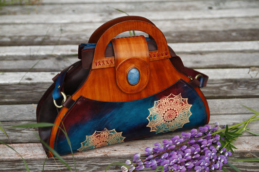Handtasche „Freya“ – einzigartig & individuell gefertigt