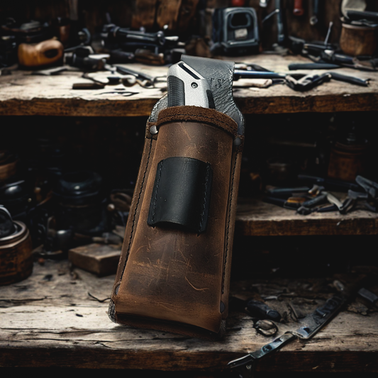 Professionelle Messer Werkzeugtasche mit Hammerschlaufe