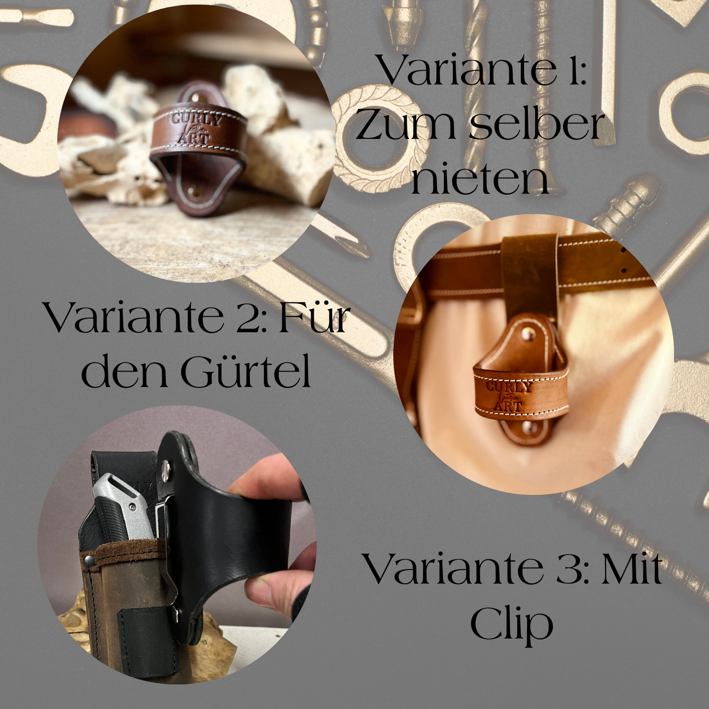 Hammarhållare läder – hammarhållare för bälte